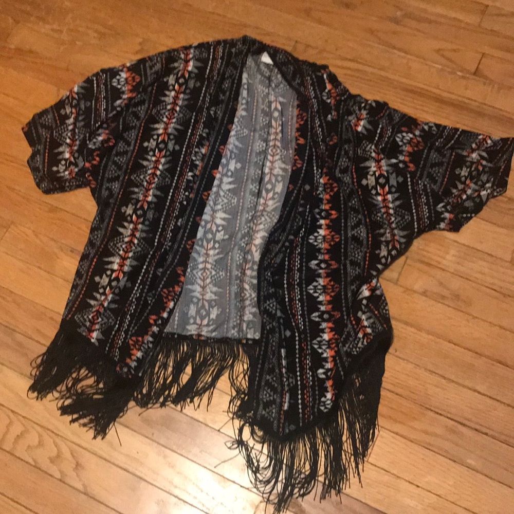 Patterned tunic